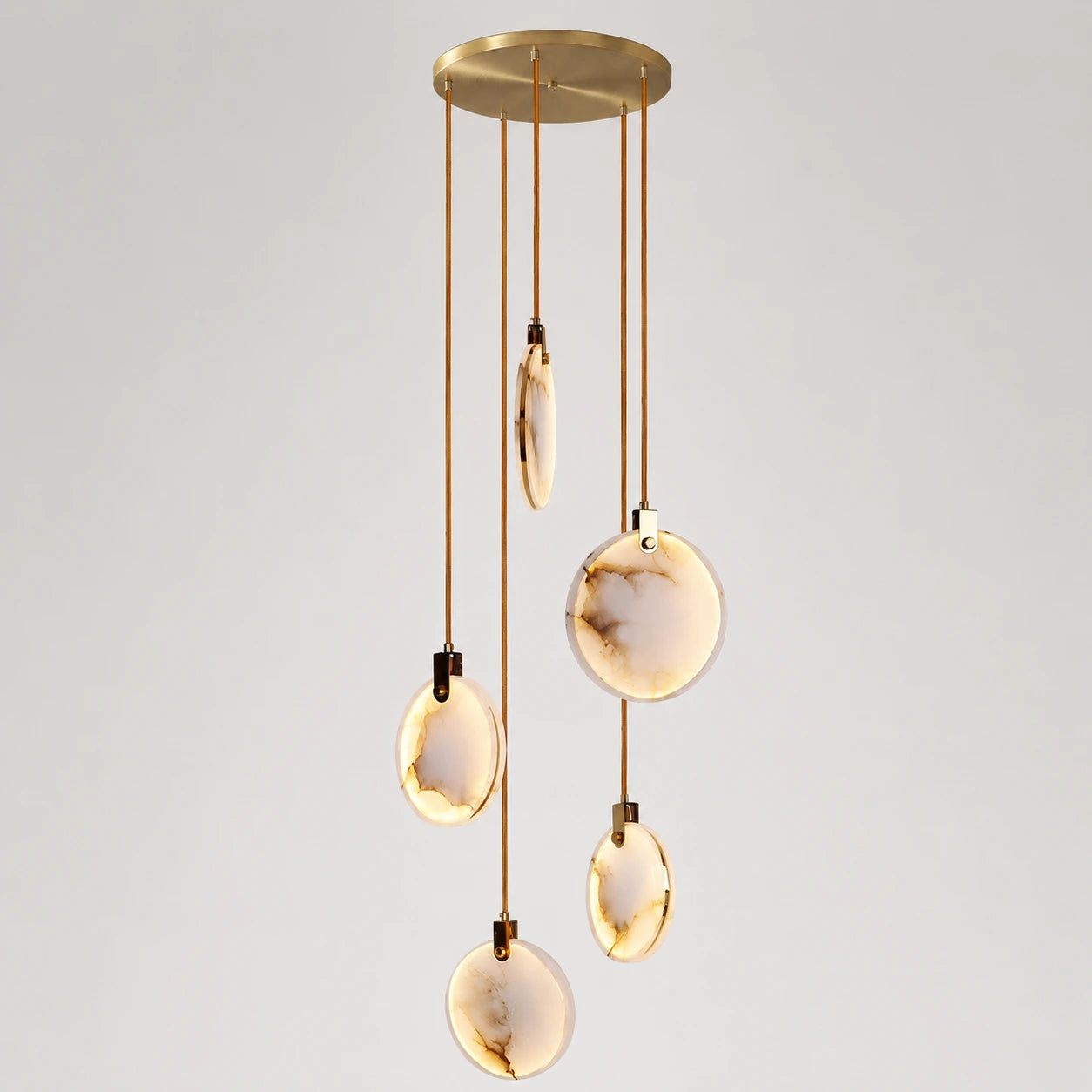 Luxury LED Disc Chandelier