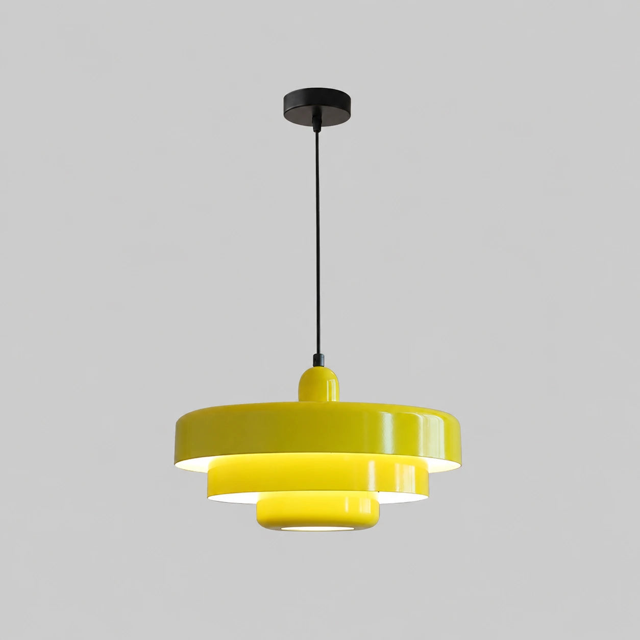 Retro Layered Disc Pendant Light