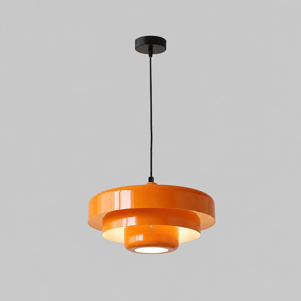 Retro Layered Disc Pendant Light