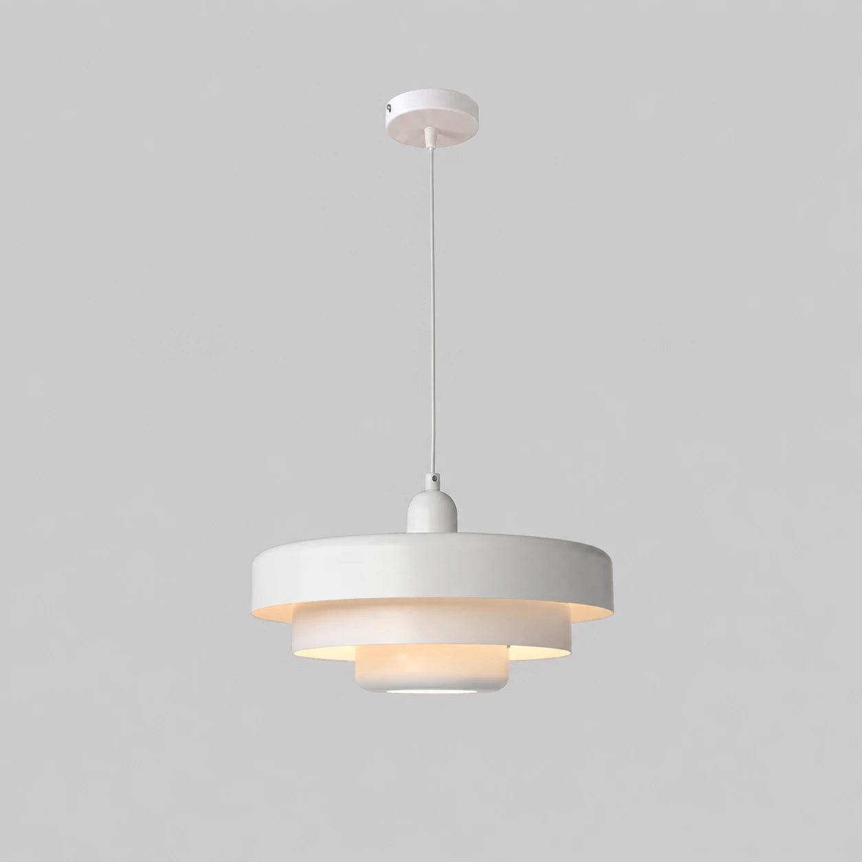 Retro Layered Disc Pendant Light
