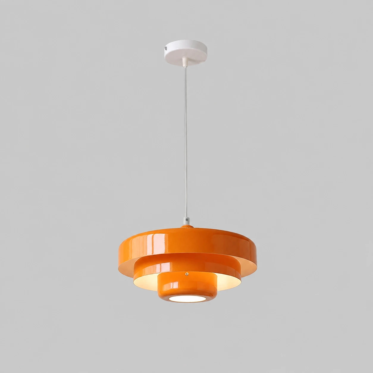 Retro Layered Disc Pendant Light