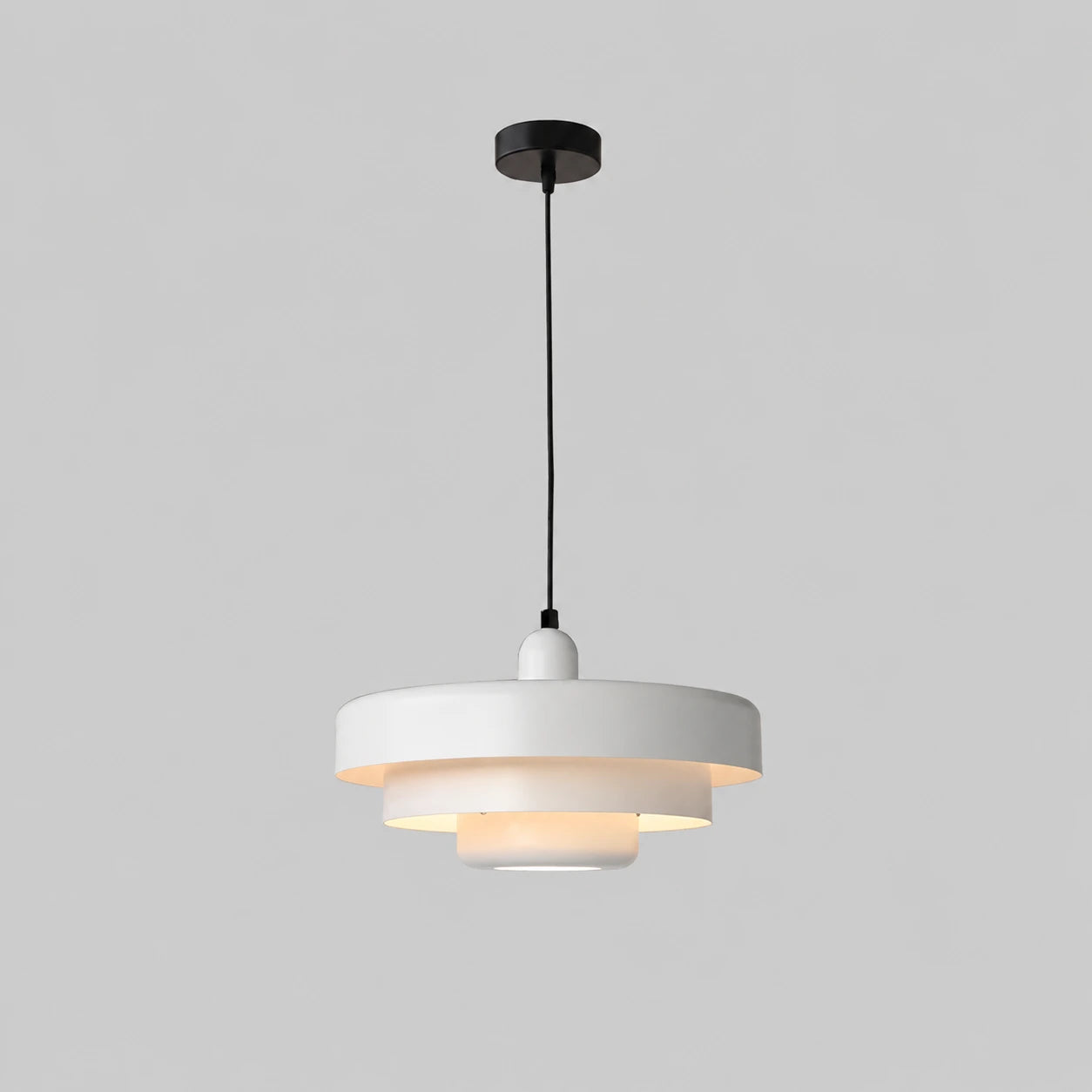Retro Layered Disc Pendant Light