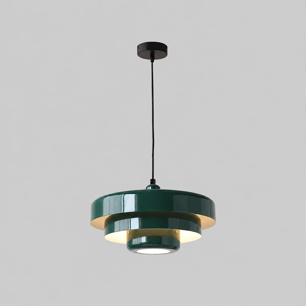 Retro Layered Disc Pendant Light