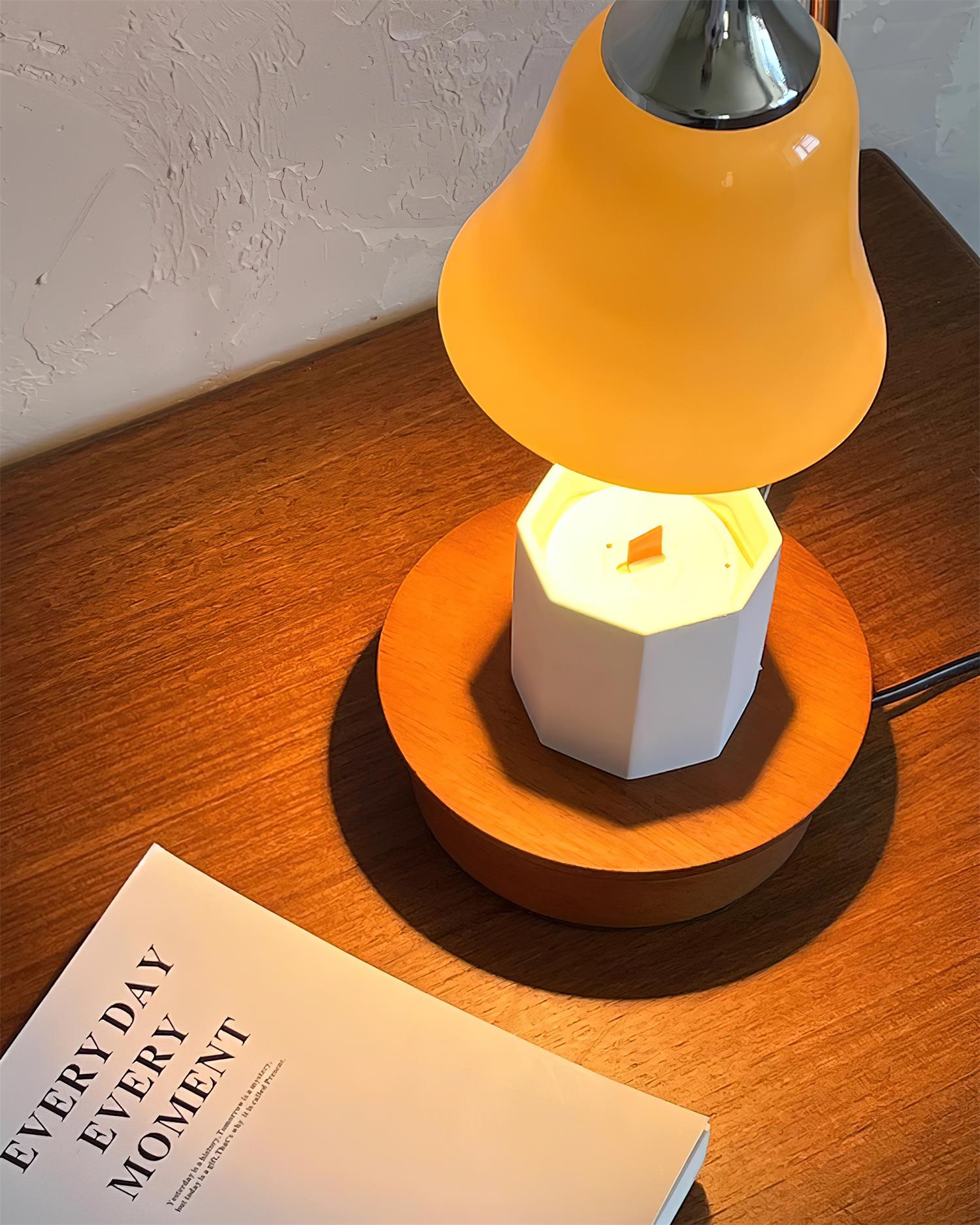 Jaro Candle Warmer Lamp – Nordic Metal Shade – Wax Melting Design