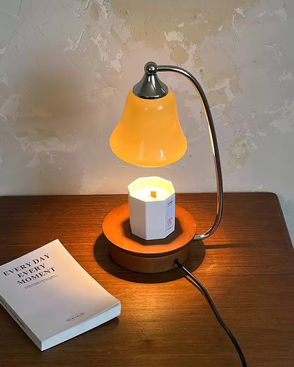 Jaro Candle Warmer Lamp – Nordic Metal Shade – Wax Melting Design