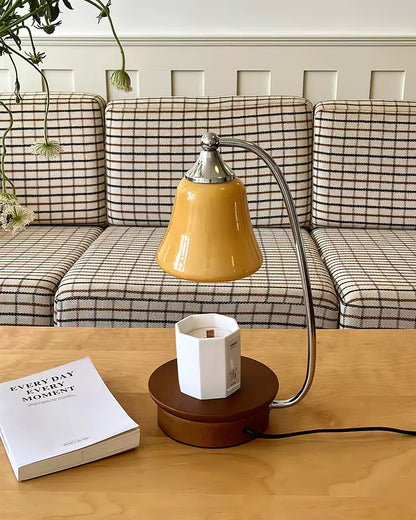 Jaro Candle Warmer Lamp – Nordic Metal Shade – Wax Melting Design