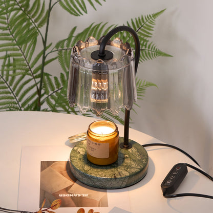 Kynzo Candle Warmer Lamp – Regal Brass Finish – Wax Melter Lighting