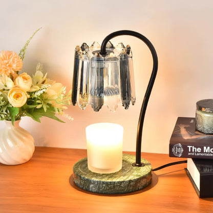 Kynzo Candle Warmer Lamp – Regal Brass Finish – Wax Melter Lighting