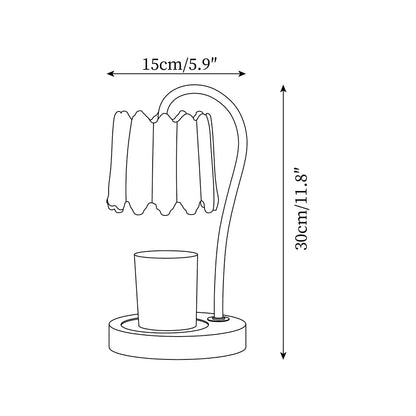 Kynzo Candle Warmer Lamp – Regal Brass Finish – Wax Melter Lighting