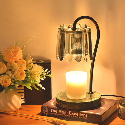 Kynzo Candle Warmer Lamp – Regal Brass Finish – Wax Melter Lighting
