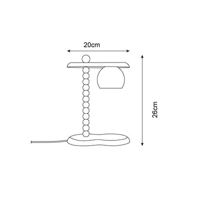 Kiyora Candle Warmer Lamp – Minimal Japanese Style – Wood Base