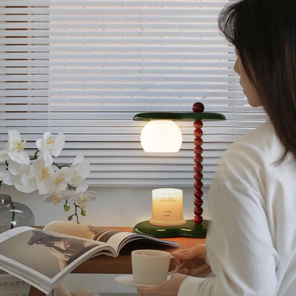 Kiyora Candle Warmer Lamp – Minimal Japanese Style – Wood Base