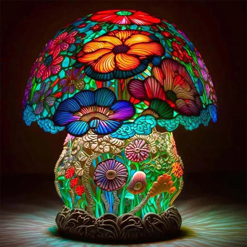Mushroom Table Lamp - Ambient Lighting - Mushroom Shade