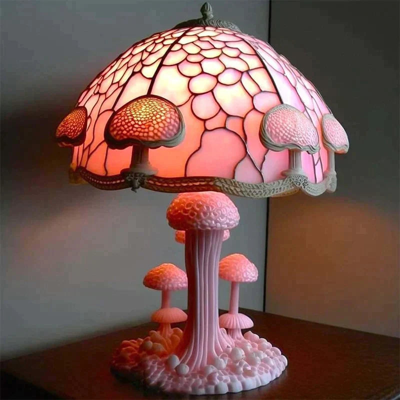 Mushroom Table Lamp - Ambient Lighting - Mushroom Shade