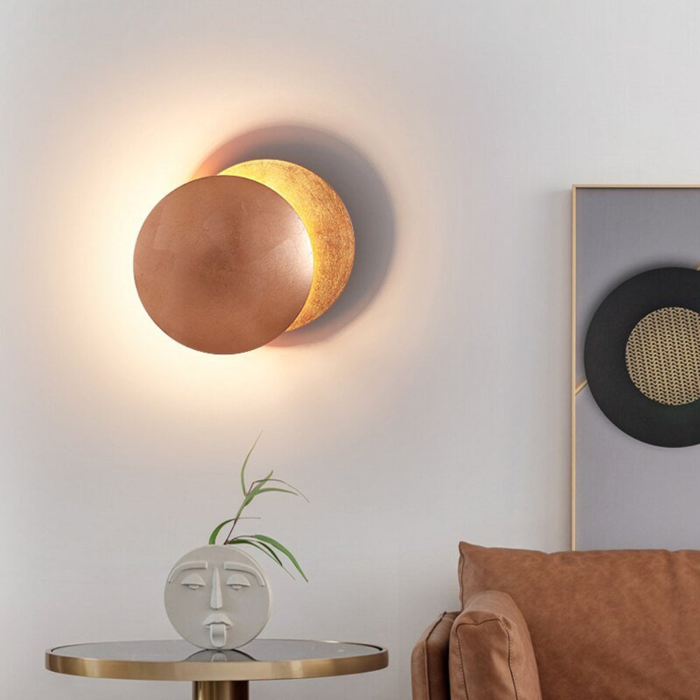 Modern Led Soft Glow Compact Minimalist Wall Sconce Bedside Light