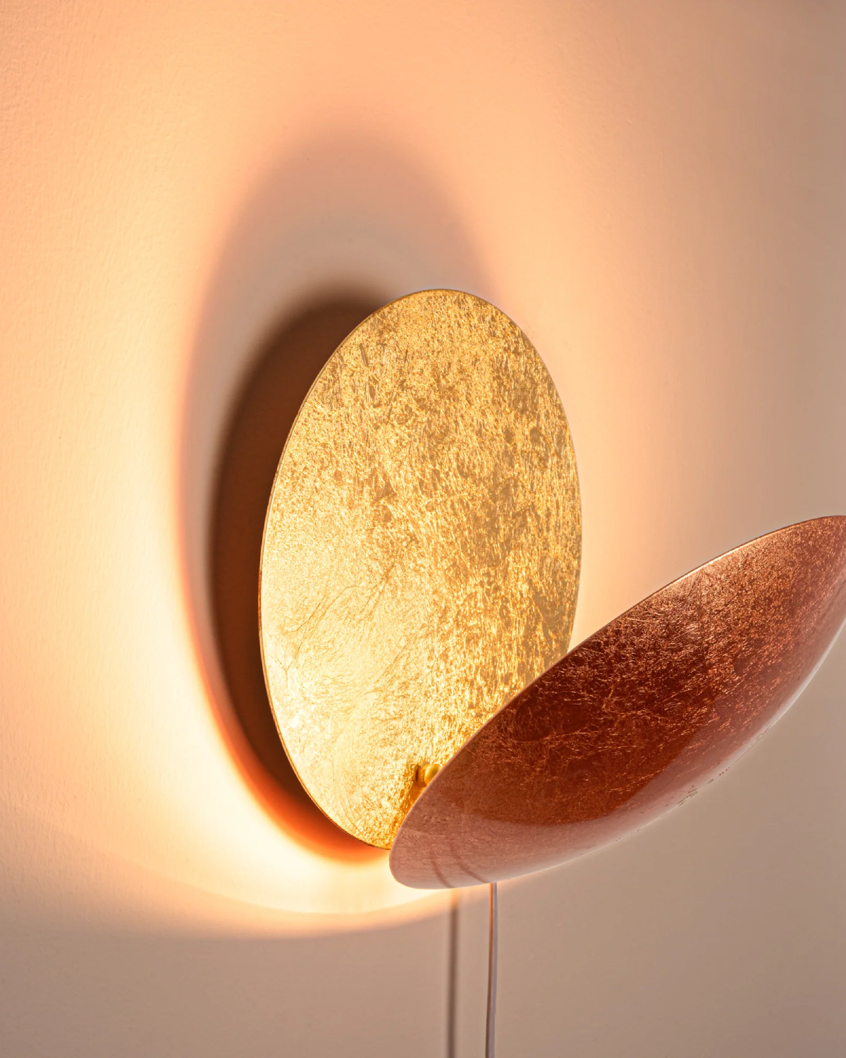 Modern Golden Orb Iron Warm Ambient Indoor Wall Light