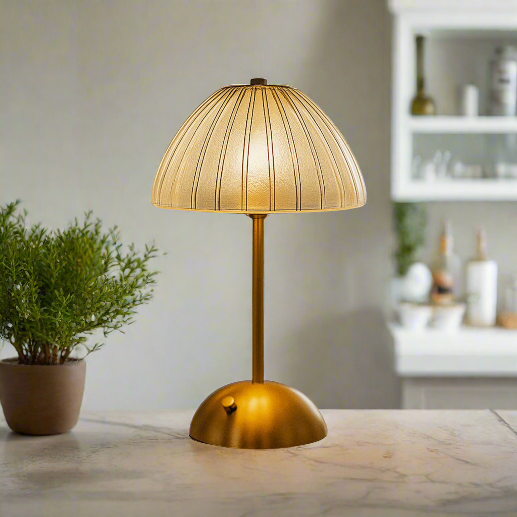 Rechargeable LED Table Lamp with Dimmable Touch Control