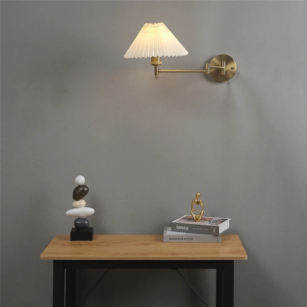 Adjustable Swing Arm Wall Lamp
