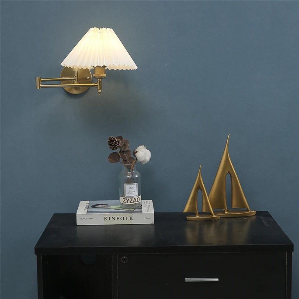Adjustable Swing Arm Wall Lamp