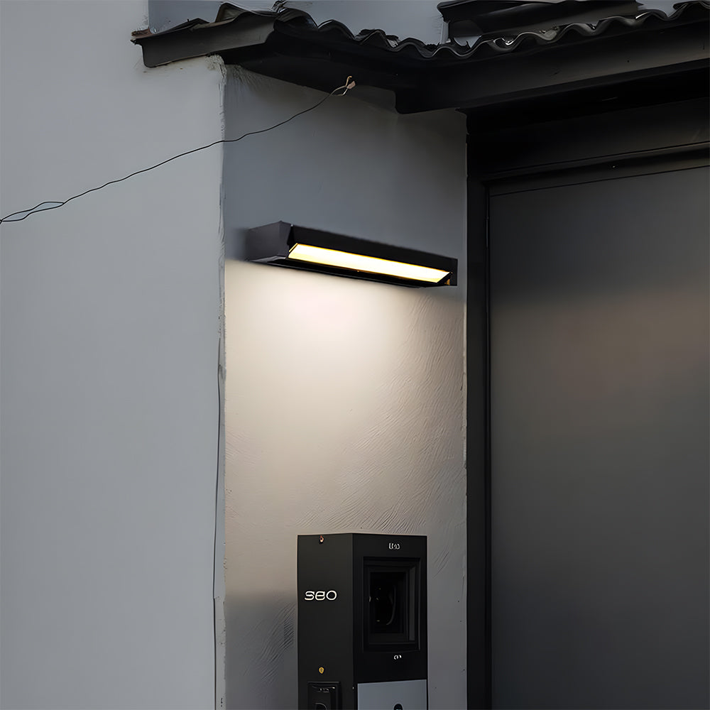 Modern Weatherproof Led Outdoor Wall Lantern Garden Light