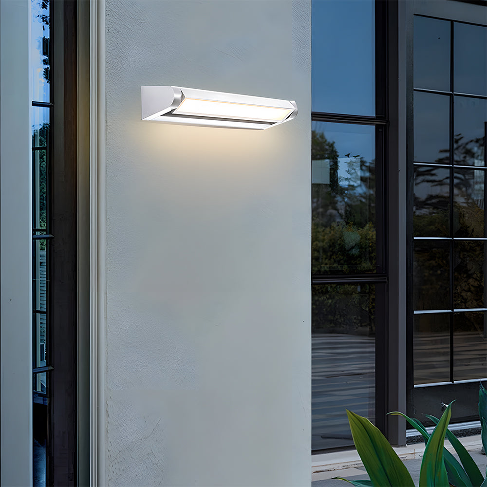 Modern Weatherproof Led Outdoor Wall Lantern Garden Light