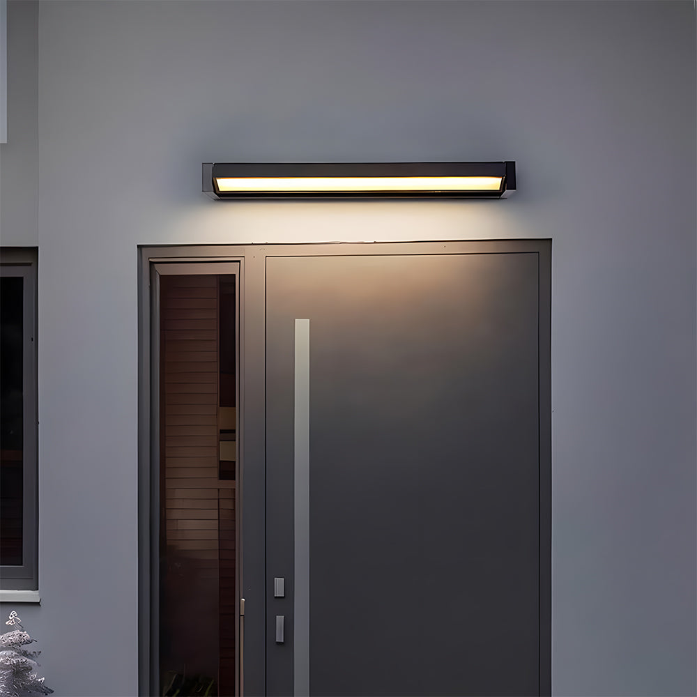 Modern Weatherproof Led Outdoor Wall Lantern Garden Light