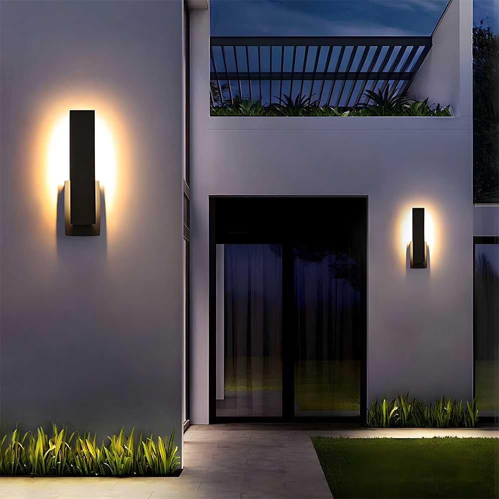 Modern Minimalist Garden Patio Outdoor Lighting Wall Light