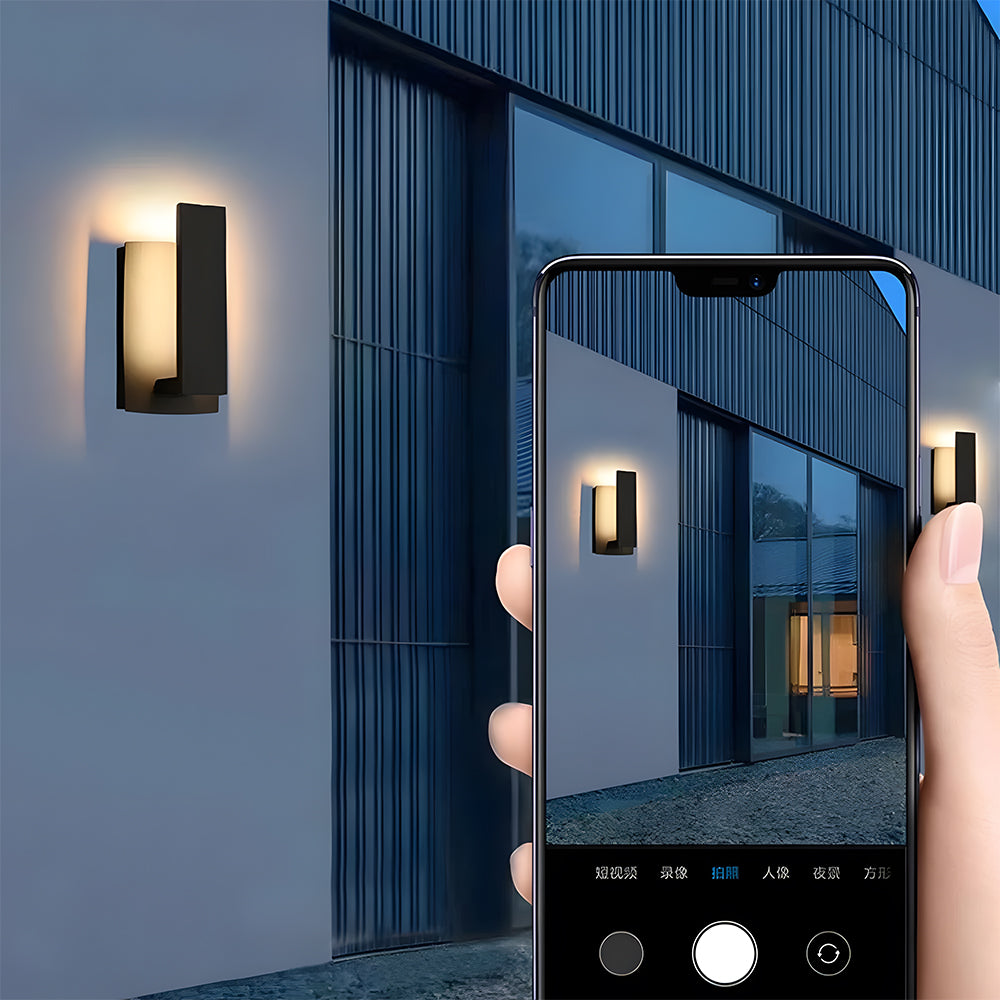 Modern Minimalist Garden Patio Outdoor Lighting Wall Light