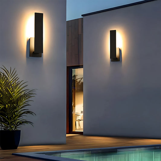 Modern Minimalist Garden Patio Outdoor Lighting Wall Light