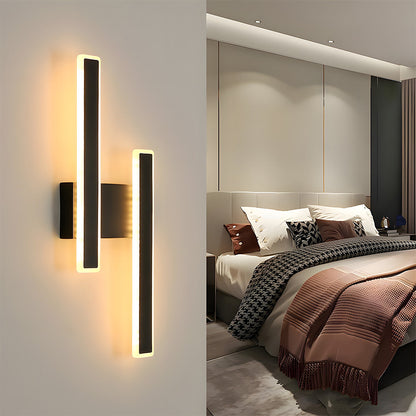 Minimalist Bedroom Accent Metal Modern Wall Sconce Light
