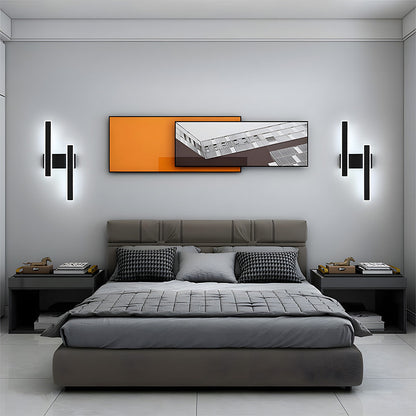 Minimalist Bedroom Accent Metal Modern Wall Sconce Light
