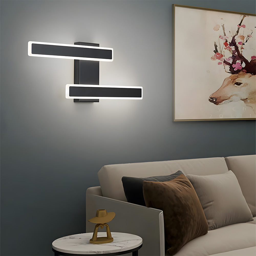 Minimalist Bedroom Accent Metal Modern Wall Sconce Light