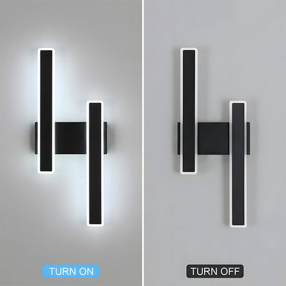 Minimalist Bedroom Accent Metal Modern Wall Sconce Light