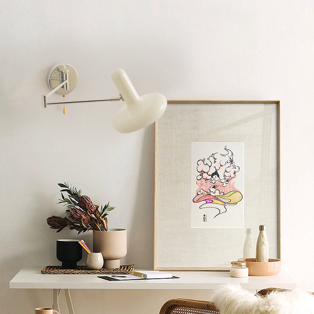 Vintage Adjustable Rustic Living Room Accent Wall Sconce