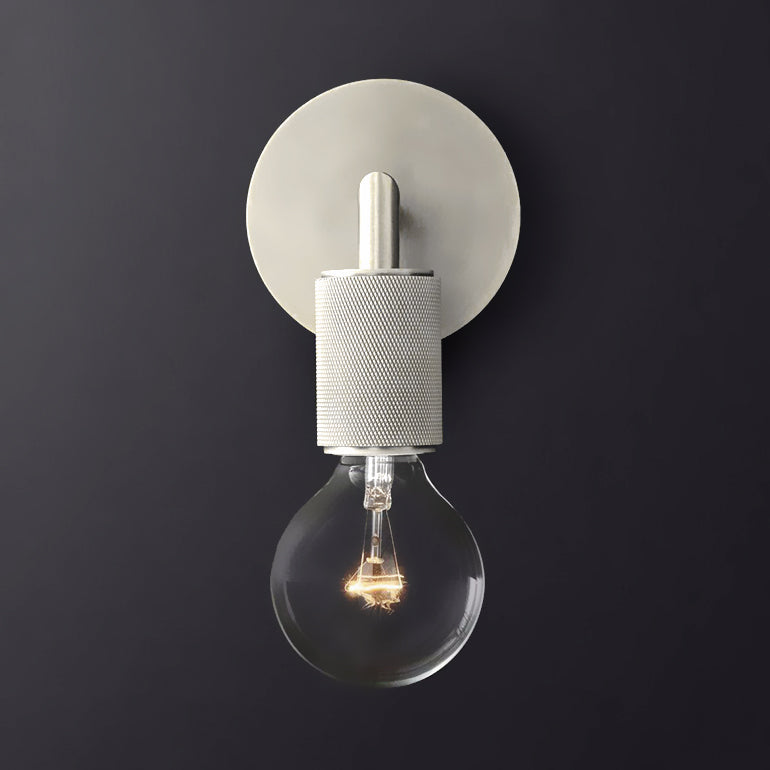 Hardwired Industrial Wall Sconce Light - Edison Bulb Compatible - for Bedroom