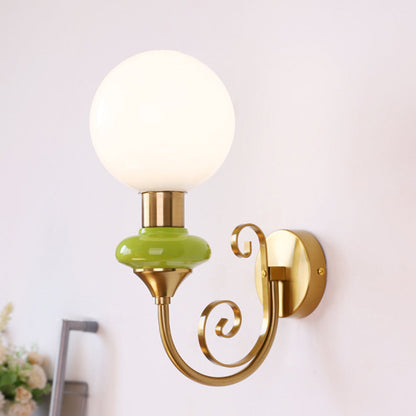 French Retro Elegant Metal Vintage Indoor Wall Light