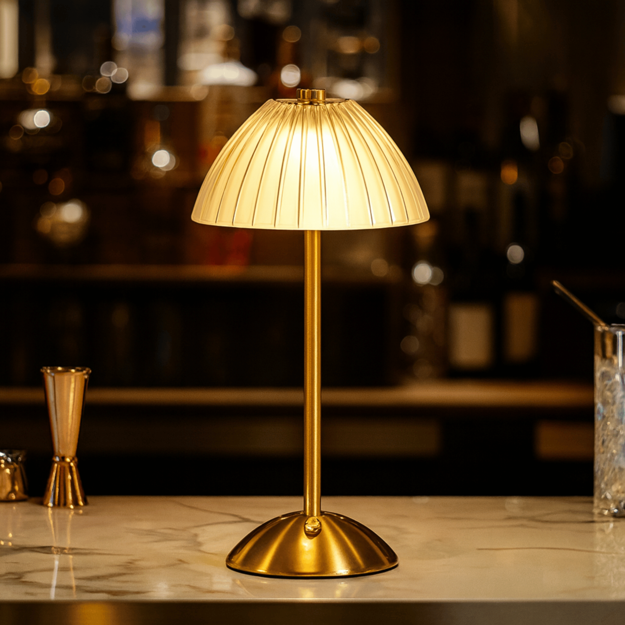 Rechargeable LED Table Lamp with Dimmable Touch Control