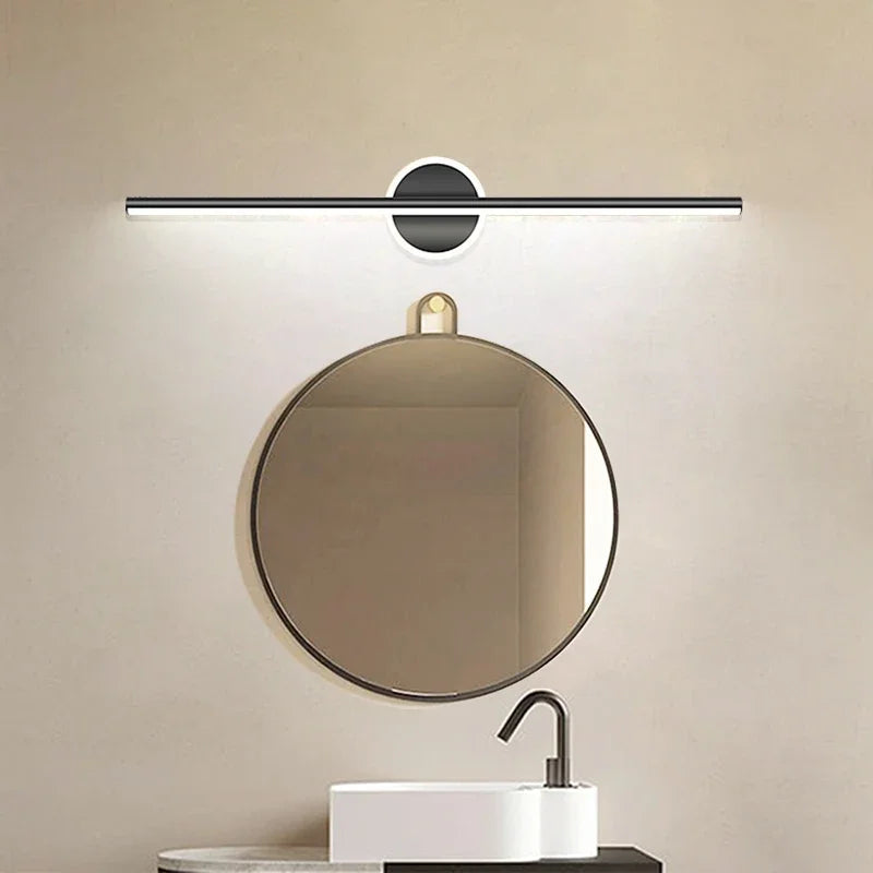 Sleek LED Bathroom Vanity Over Mirror Wall Light