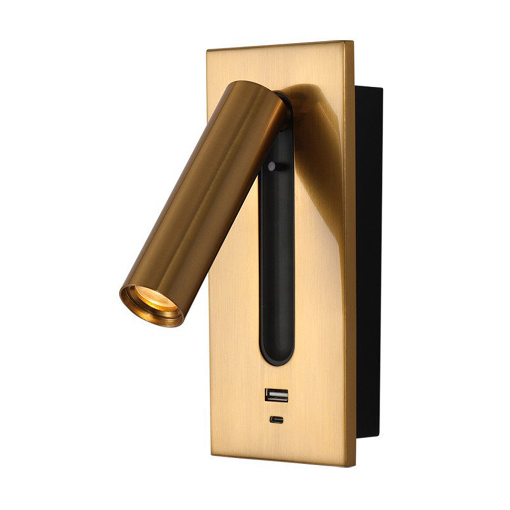 Modern LED Adjustable Battery Operated Wall Sconce Reading Light