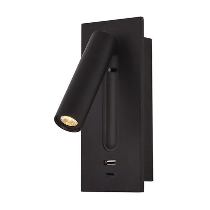Modern LED Adjustable Battery Operated Wall Sconce Reading Light