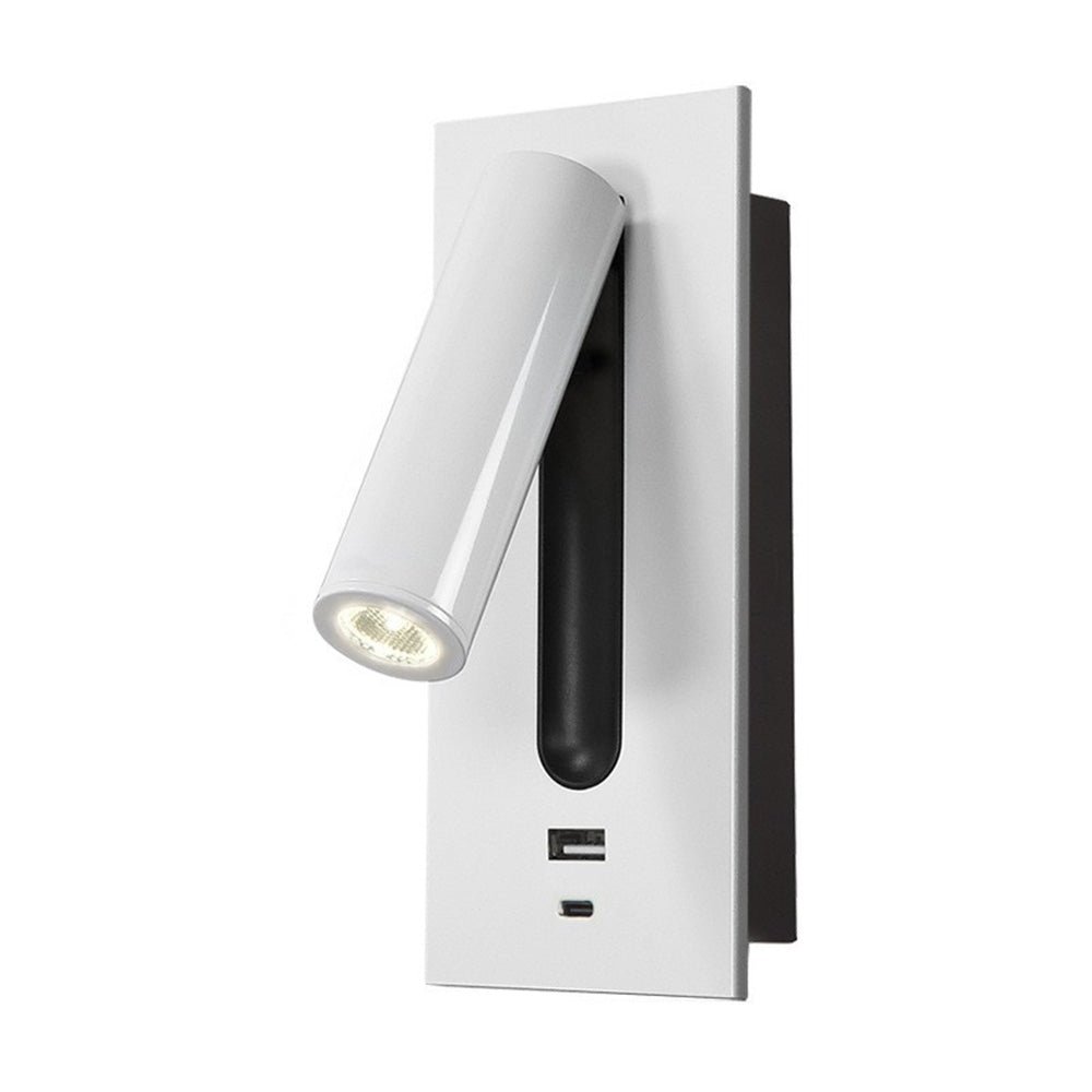 Modern LED Adjustable Battery Operated Wall Sconce Reading Light