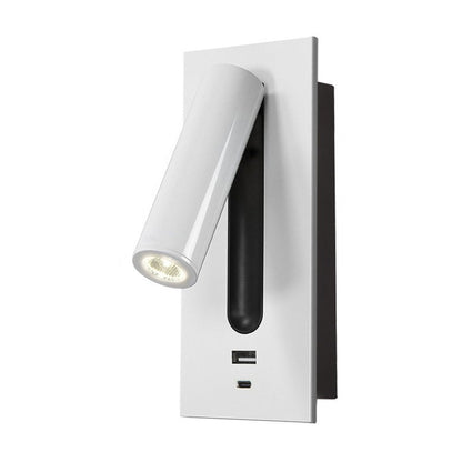Modern LED Adjustable Battery Operated Wall Sconce Reading Light