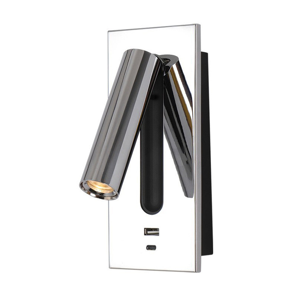 Modern LED Adjustable Battery Operated Wall Sconce Reading Light