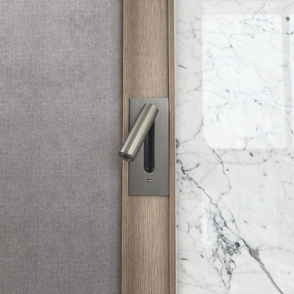 Modern LED Adjustable Battery Operated Wall Sconce Reading Light