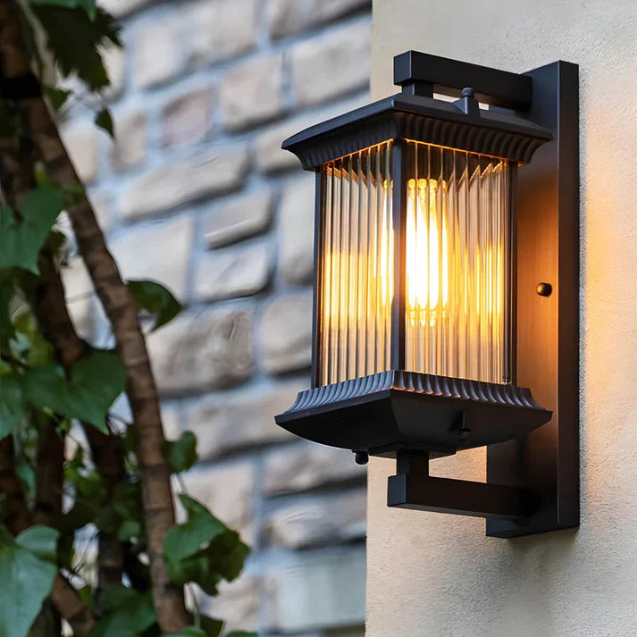 Luminara | Elegant Weather-Resistant Outdoor Wall Lantern Light 0