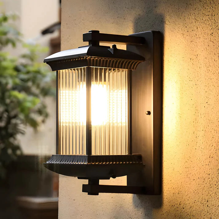 Luminara Modern LED Outdoor Illumination Wall Lantern