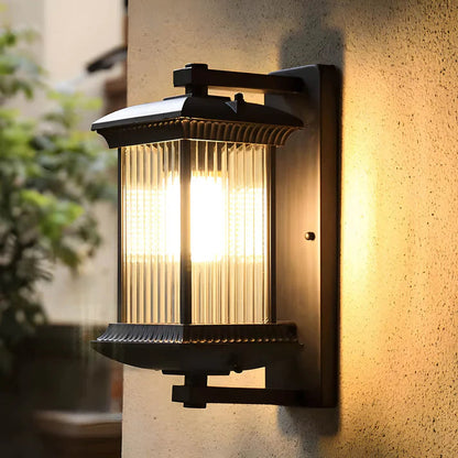 Luminara Modern LED Outdoor Illumination Wall Lantern