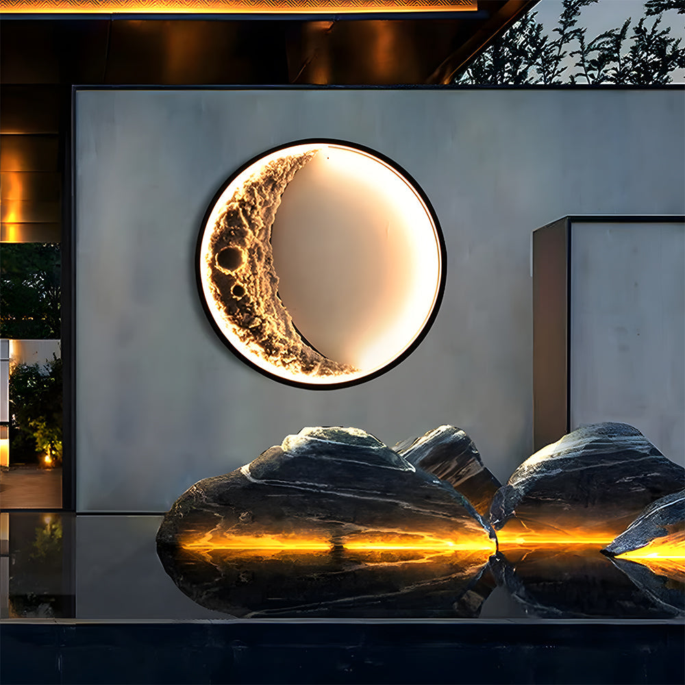 Artistic IP65 Waterproof Metal Outdoor Garden Wall Lantern