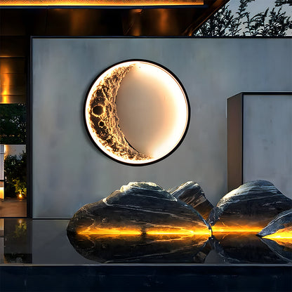 Artistic IP65 Waterproof Metal Outdoor Garden Wall Lantern