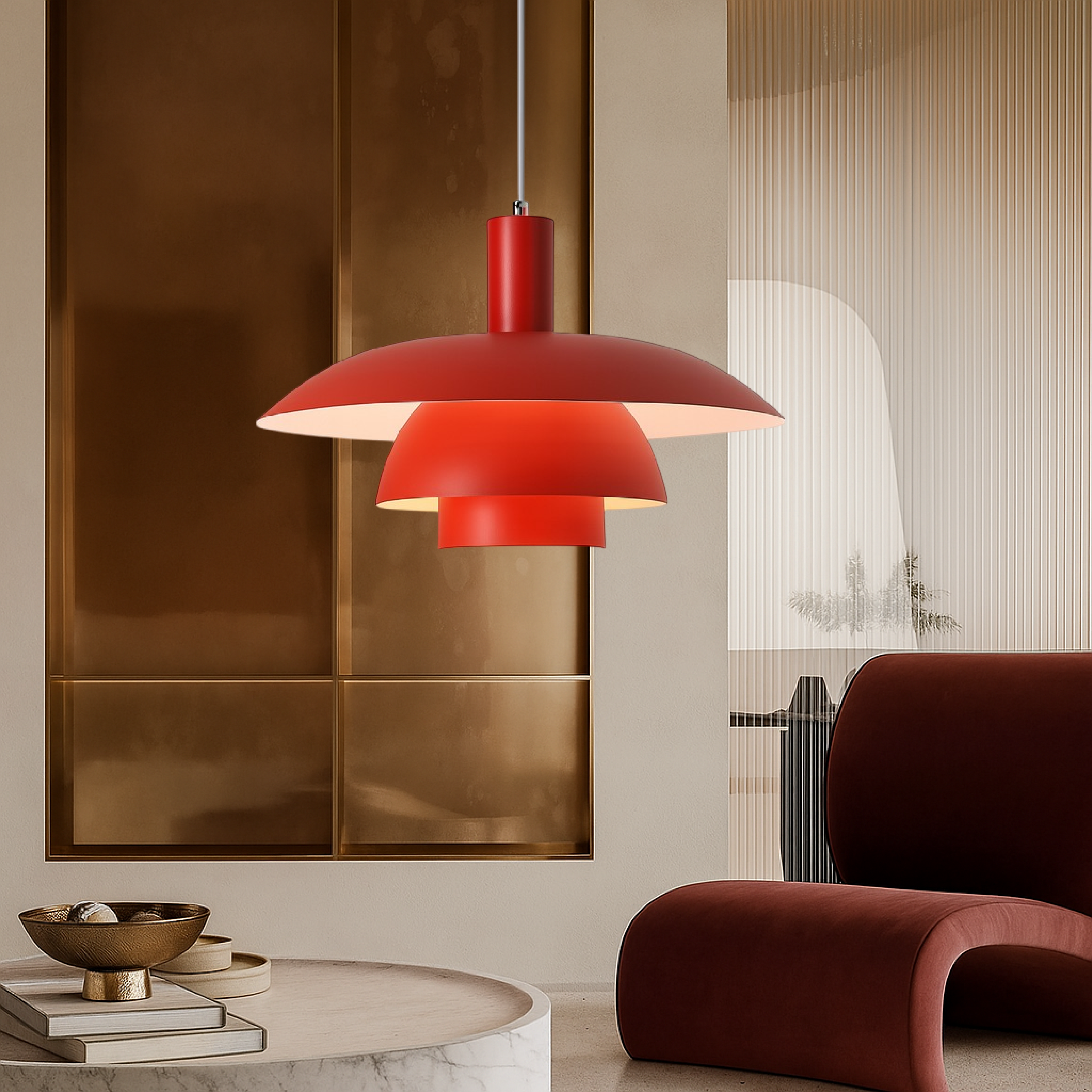 Modern LED Kitchen Pendant Light Hanging Ceiling Fixture